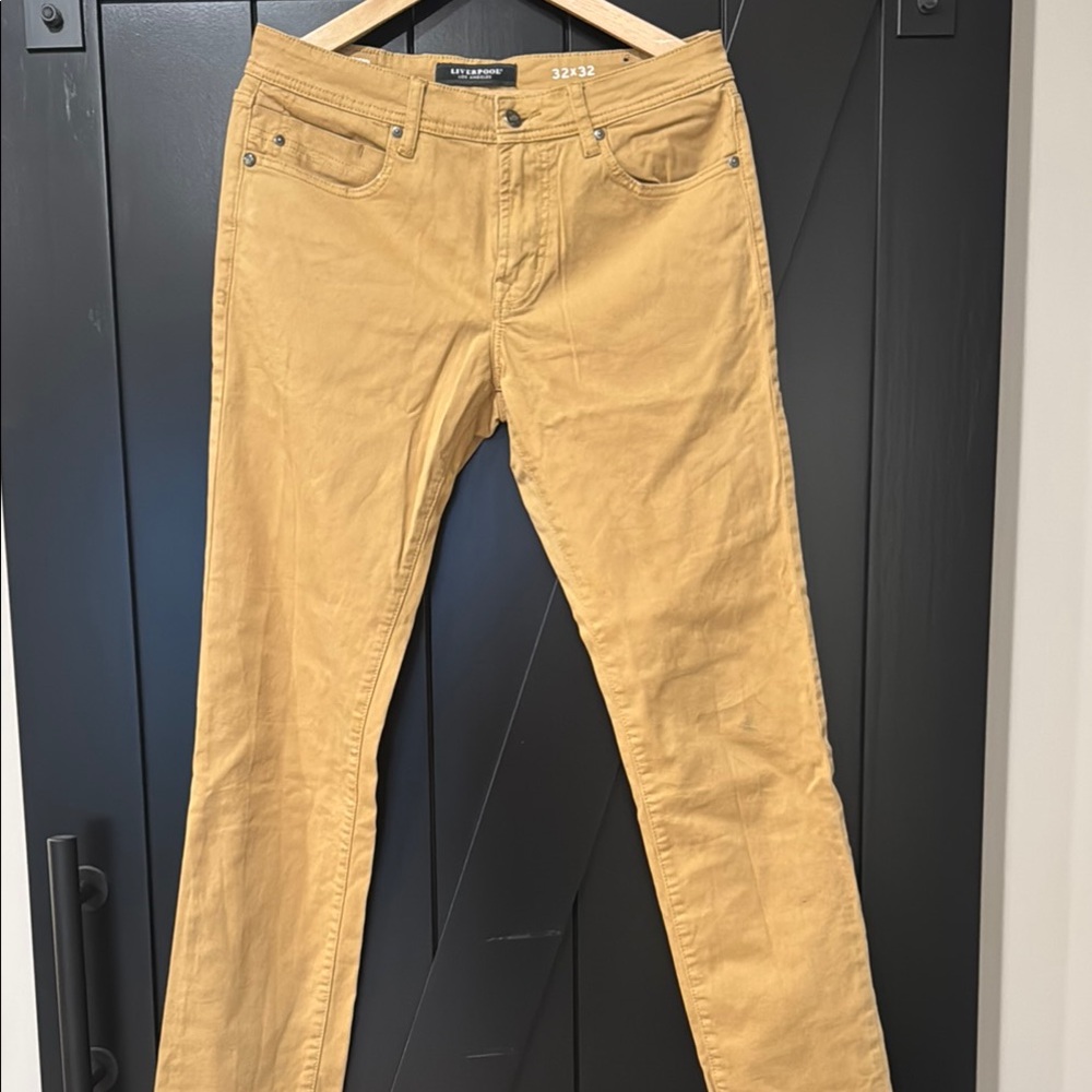 Liverpool Men's Chinos in Tan